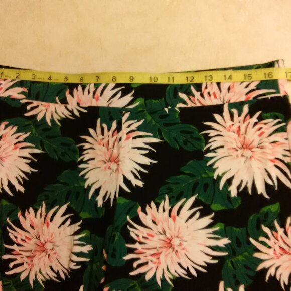 Karen Kane soft pants NWT tropics print size large L - new with tags - Picture 6 of 15